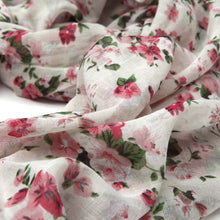 Load image into Gallery viewer, Elegant Floral Print Fashion Scarf Wrap
