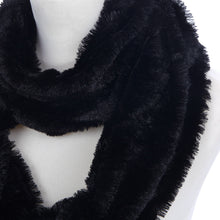 Load image into Gallery viewer, Super Soft Faux Fur Solid Color Warm Infinity Loop Circle Scarf
