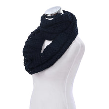 Load image into Gallery viewer, Premium Winter Mesh Knit Infinity Loop Circle Scarf
