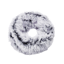 Load image into Gallery viewer, Premium Soft Small Long Faux Fur 2-Tone Infinity Loop Circle Scarf -Diff Colors
