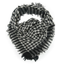 Load image into Gallery viewer, Premium Houndstooth Check Soft Square Scarf - Different Colors Available
