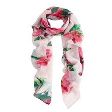 Load image into Gallery viewer, Elegant Pretty Floral Print Scarf Wrap - Diff Colors Available
