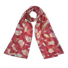 Load image into Gallery viewer, Elegant Women&#39;s Feather Print Fashion Scarf Wrap - Different Colors
