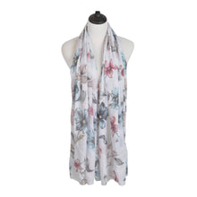 Load image into Gallery viewer, Elegant Viscose Artistic Floral Print Fashion Scarf Wrap
