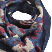 Load image into Gallery viewer, Elegant Viscose Artistic Plum Blossom Floral Print Fashion Scarf Wrap
