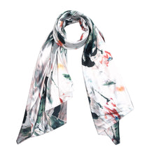 Load image into Gallery viewer, TrendsBlue Elegant Artistic Floral Scenery Painting Silk Feel Fashion Scarf Wrap
