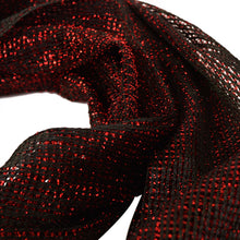 Load image into Gallery viewer, Premium Solid Color Glitter Metallic Mesh Scarf - Different Colors Available
