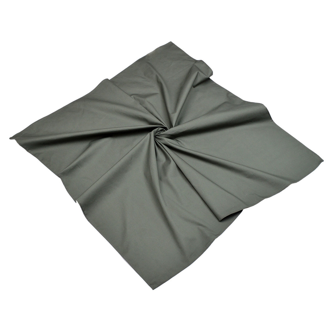 Premium Large Pure Cotton Solid Color Square Scarf Wrap 34