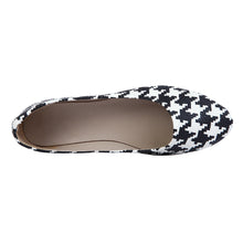 Load image into Gallery viewer, Sol Los Angeles Premium Women&#39;s Houndtooth Ballet Flat Shoes
