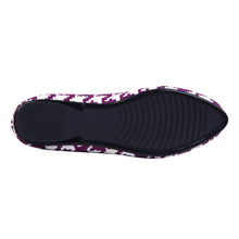 Load image into Gallery viewer, Sol Los Angeles Premium Women&#39;s Houndtooth Ballet Flat Shoes
