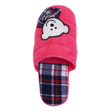 Load image into Gallery viewer, Cozy Baby Bear Fleece &amp; Fabric House Slippers - Different Colors
