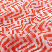 Load image into Gallery viewer, Chiffon Geometric Sheer Kimono Wrap Blouse Poncho Beach Cover Up
