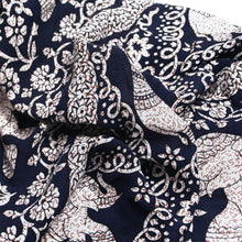 Load image into Gallery viewer, Premium Pure Cotton Vintage Floral Elephant Kimono Wrap Vest Beach Cover Up
