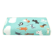 Load image into Gallery viewer, Raining Dogs &amp; Cats Puppy Kitty PU Leather Bifold Zip Around Wallet
