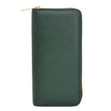 Load image into Gallery viewer, Premium Textured Vegan Leather Continental Zip Around Wallet - Diff Colors
