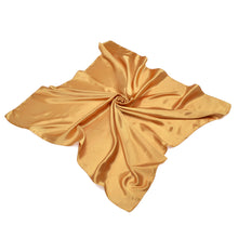 Load image into Gallery viewer, Elegant Large Silk Feel Solid Color Satin Square Scarf Wrap 36&quot;

