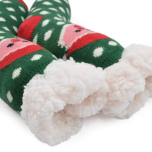 Load image into Gallery viewer, Extra Thick Christmas Themed Thermal Fleece-lined Knitted Plush Winter Socks
